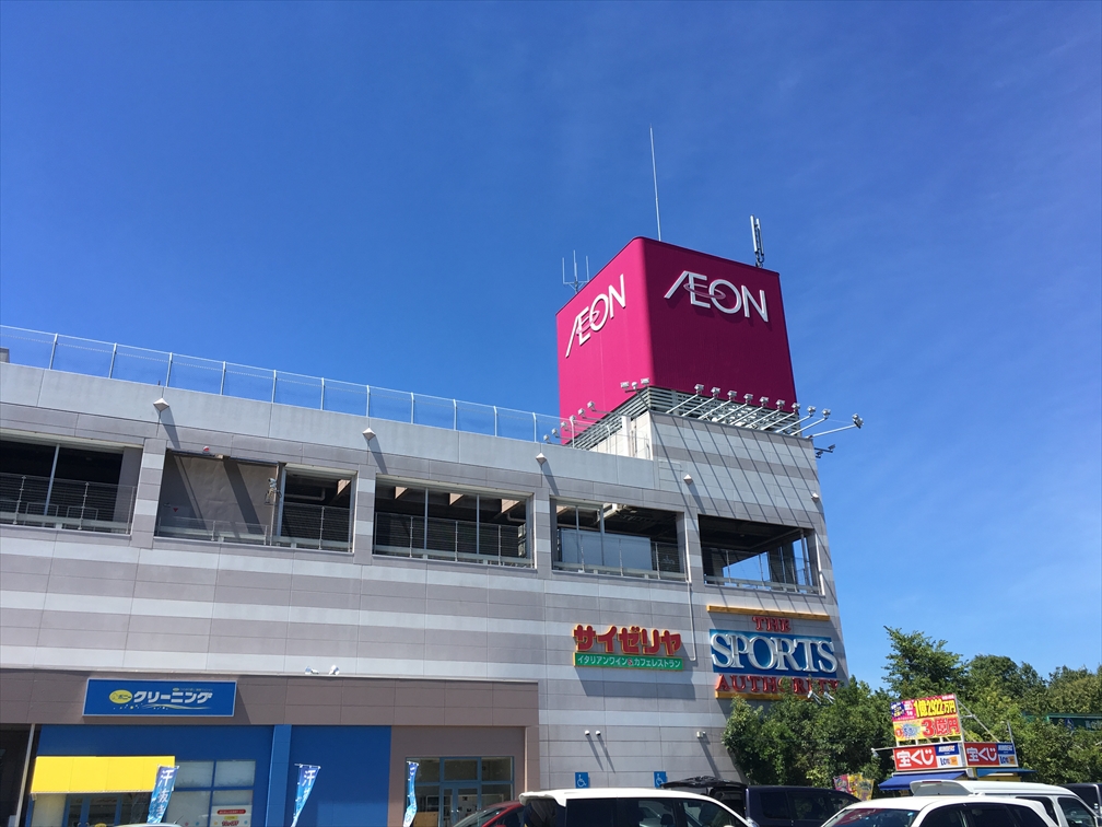 イオン守山店準備中